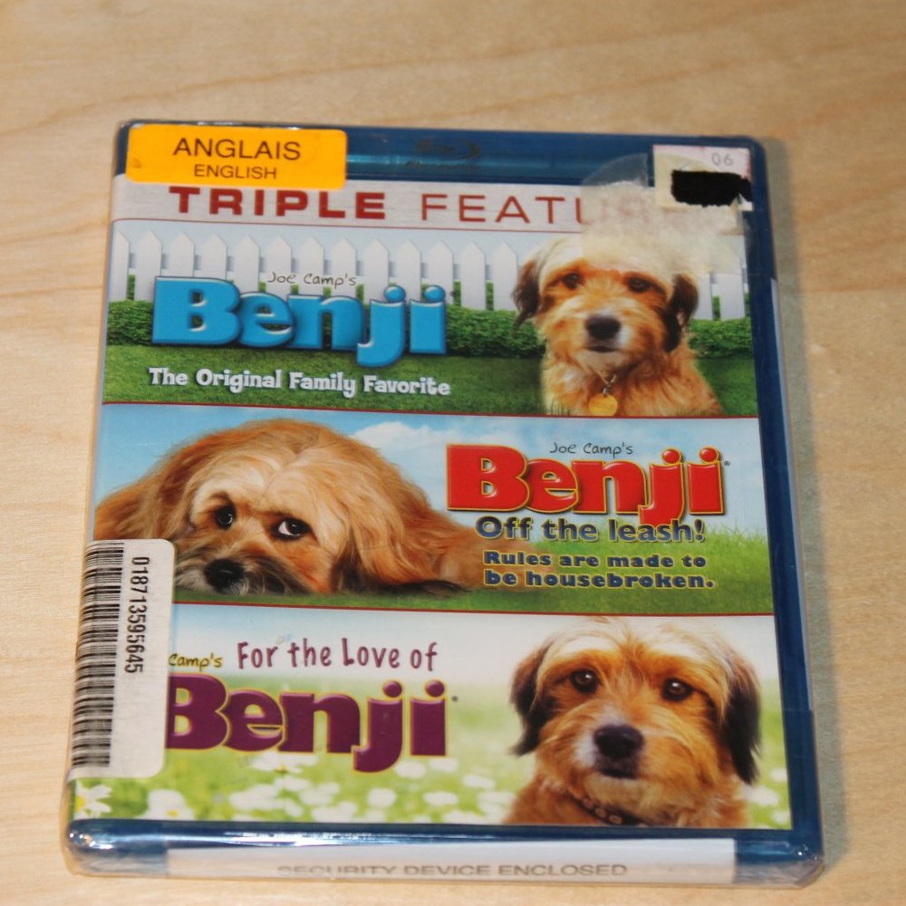 The Ultimate Benji Collection - 3 Pack (Blu-ray Disc, 2012)